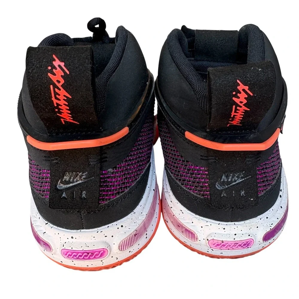 Nike Air Jordan ThirtySix 36 First‎ Light Basketball Shoes Purple Orange Mens 8